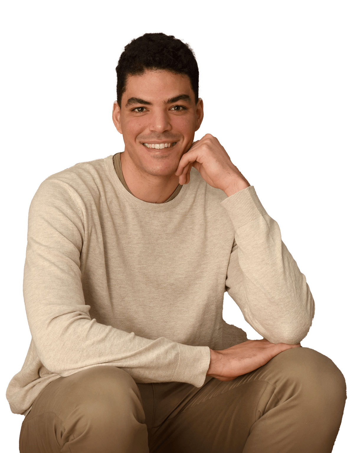 jose manuel barba sanchez smiling